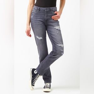 Buffalo David Bitton Faith Mid-rise Blue Denim Skinny Comfort Jeans